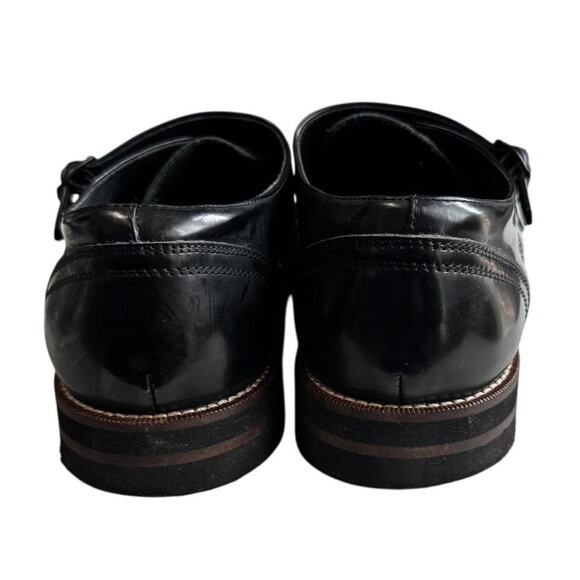 Banana Republic Leather Double Monk Strap Shoes – Black – Men’s 10.5M - Picture 5 of 6